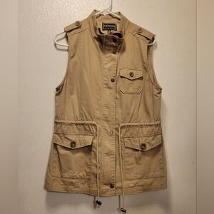 C’ Esttoi Gorpcore cinched waist utility vest